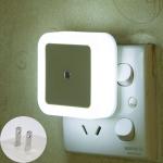 led square intelligent light control induction plug-in night light new strange stall selling creative gifts manufacturers wholesale
