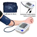 Factory Wholesale Voice Electronic Large Backlit Display Digital Upper Arm Heart Rate Meter BP Machine Blood Pressure Monitor