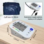 Factory Wholesale Voice Electronic Large Backlit Display Digital Upper Arm Heart Rate Meter BP Machine Blood Pressure Monitor