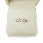 Korean Style Fashion New Simple Silver Plated Fadeless Open Gloss Ring Tight Curse Animal Fox Plane Ring Ring