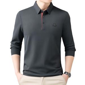 Men's Polo Long-sleeved T-shirt