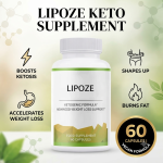 LIPOZE Ketogenic Formula Advanced Weight Loss Support