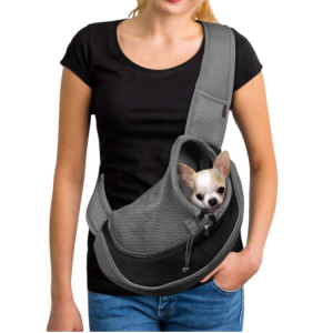 Large Capacity Breathable Dog Sling Bag Pet Carrier Front Mesh Cats for Outdoor Travel Pet Sling Carrier Soft