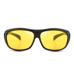2026 New Arrivals Night Driver Driving clear Vision Protective Glasses Yellow Windproof Mirror Night Vision Mirror