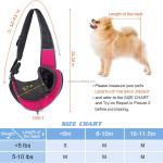 Large Capacity Breathable Dog Sling Bag Pet Carrier Front Mesh Cats for Outdoor Travel Pet Sling Carrier Soft