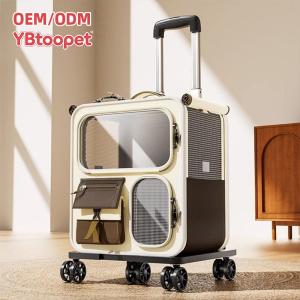 Multi-Cat Dog Pet Trolley Backpack Outdoor Portable Over Large Capacity Pet Carrier Luggage