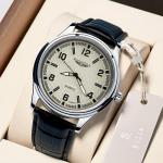 Men's Quartz Fashion Watch-Waterproof Business Style Alloy PU Leather Band-41mm Pointer 9mm Thickness-Wholesale