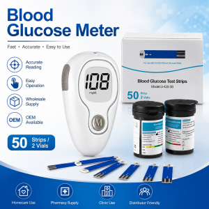 Esy Check Glucometer Medical Sugar Testing Device Portable Blood Glucose Meter for Home Use