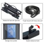 Transparent Waterproof Mobile Phone Case with Lanyard Universal PVC Phone Bag Dry Bag for Swimming