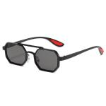 Hot Sales Vintage Alloy Custom Shades Square Punk Glasses Men Driving Rectangle Sunglasses Men Sunglasses