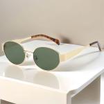 Women's Designer Round Metal Sunglasses Wholesale Promotion UV400 Optical Lenses Fashionable Sun Glasses