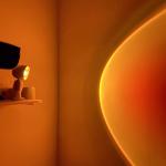 Internet Celebrity Astronaut Night Light Bedroom Sunset Red Atmosphere Light Astronaut Projection Light