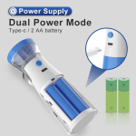 Handheld Ultrasonic Nebulizer Portable Inhaler Electric Power Source 1200mah Built-in Battery for Child,Adult