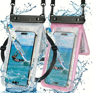 Universal Waterproof Smartphone Pouch Beach Essentials Dry Bag for Phone Swim & Dive Accessories