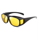 2026 New Arrivals Night Driver Driving clear Vision Protective Glasses Yellow Windproof Mirror Night Vision Mirror