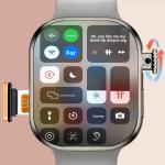 Shenzhen Huaqiang North Square Aluminum Alloy Silicone Smart Watch TFT Display Heart Rate Monitoring Wireless Charging