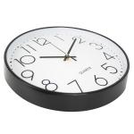 Decorative Mute Quartz Wall Watch Modern Design Creative Home Decor Plastic Circular Hanging Wall Clock