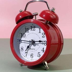 METAL TWIN BELL ALARM CLOCK