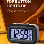 Hot Selling Manufacture with Mini Date Temperature Timer Office Bedroom Study Alarm Clocks Smart Table Night Light Clock