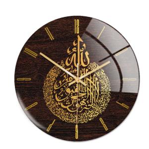 12-Inch Battery-Operated Single Face Acrylic Wall Clock Creative Fashion Decorative Promotional Home Decor with Needle Display