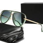2026 Custom logo Retro Fluorescent Green Sunglasses for Men 2026 Fashion Sunglasses for Women Newest PC Frame Sunglasses