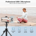 2026 New K9 Wireless Microphone Professional Noise Reduction Lapel Clip-on Mini Mic Plug & Play for iPhone Android Type-C