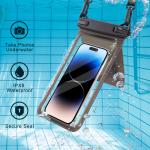 Universal Waterproof Smartphone Pouch Beach Essentials Dry Bag for Phone Swim & Dive Accessories