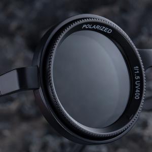 Partagas Fashion Trendy Designer Custom Logo Adjustable ND Lens Polarized Round UV400 Shades Sun Glasses Sunglasses for Men