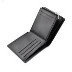 Wholesale High Quality Open Three Fold Short Waterproof Money Bags for Young Men's Wallets