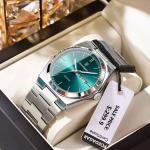 Business Men Watches Top Waterproof Stainless Steel Quartz Wrist Watch Silver Luminous Dial Relojes Hombre Mens Dress Watch