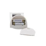 EMAF Kitchen Indoor Mini Portable Wholesales Plastic Weather Station Desk Alarm Clock with Humidity and Temperature