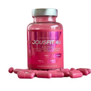 JOUSFIT 4U Dietary Supplement (Folic Acid, Hyaluronic Acid, Probiotics, Inulin, Ginger & Green Tea)