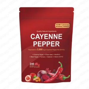 Cayenne Pepper 3,000 mg (12-in-1 Advanced Botanical Formula)