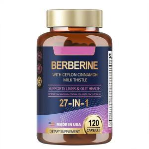 Berberine with Ceylon Cinnamon & Milk Thistle (27-in-1 Formula)