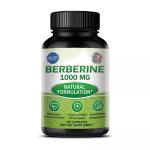 Berberine 1000 mg Natural Formulation (Non-GMO Formula, Made in USA)