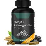 Shilajit + Ashwagandha Dietary Supplement (3 Months Supply)