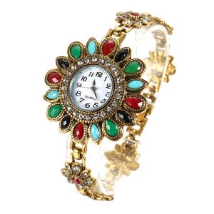 Retro ethnic style Yunnan Xinjiang Tibet hot selling bracelet watch factory special offer direct supply wholesale Amazon Supply