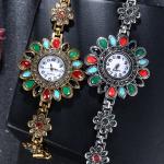 Retro ethnic style Yunnan Xinjiang Tibet hot selling bracelet watch factory special offer direct supply wholesale Amazon Supply